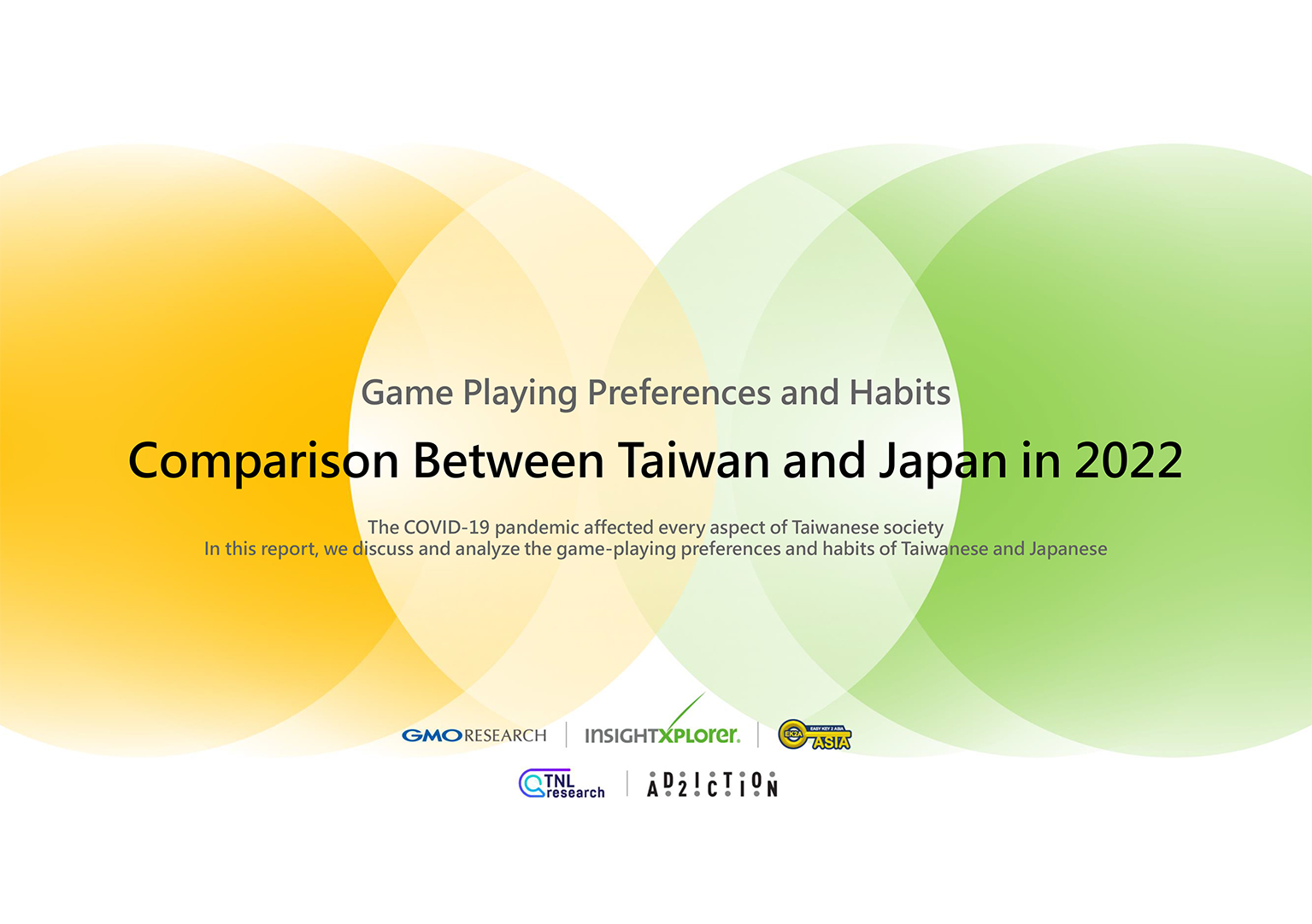 Survey Report Gaming Industry In Taiwan Vs Japan 2022 Engagement Lab